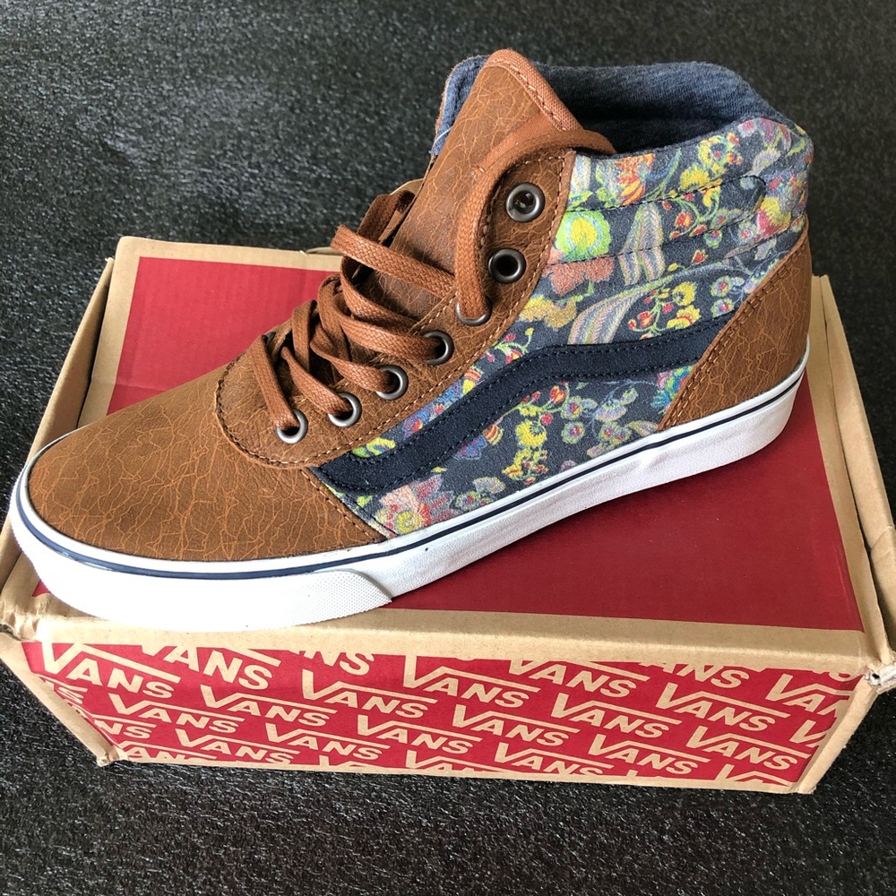 Vans Floral High Tops